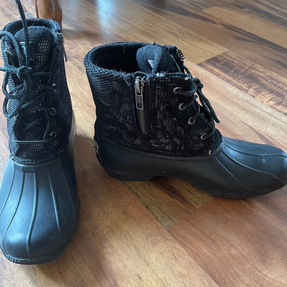 Sperry Saltwater Floral Duck Boot